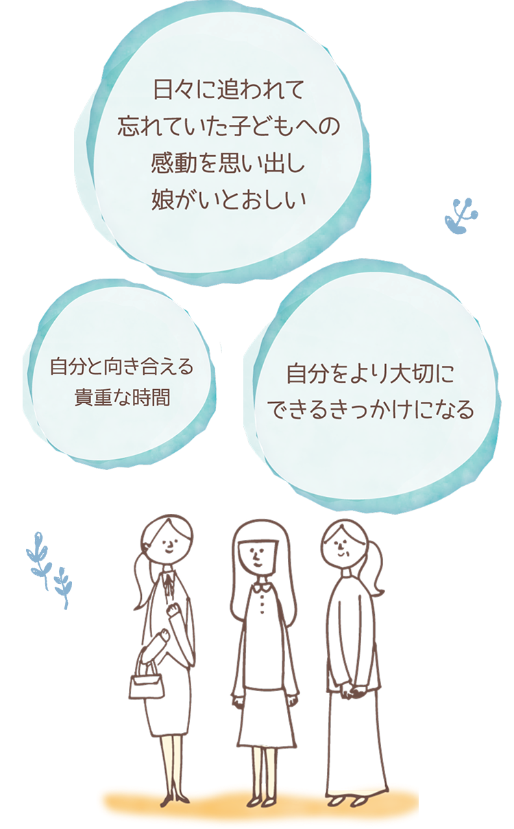 子育てについての不安要素の例